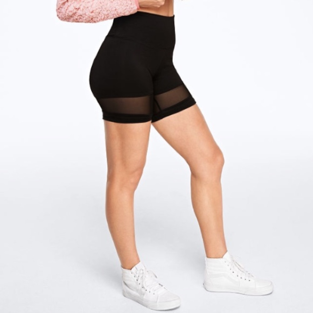 Vs Pink Mesh Bike Short Black M - Picture 2 of 6